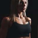 Lesbian Fitness Freak with Sporty Body in Terre Haute